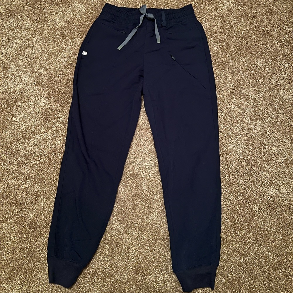 Figs navy scrub bottoms XS/petite